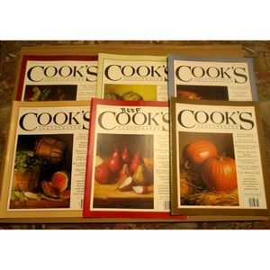 Lot of 20 Cooks Illustrated Magazine Cookbooks: 2001-2007 In-Complete Mix